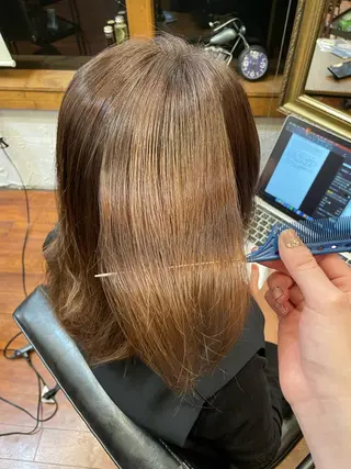 山田 まやのヘアスタイル