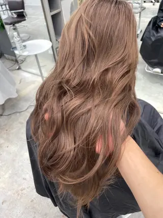 ロング カラー ヘアアレンジ the path shogo🌻のヘアスタイル