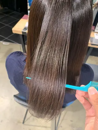 セミロング 透明感カラー/レイ ヤー/Nana🌈のヘアスタイル