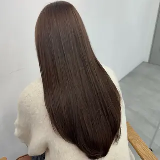 ロング カラー ヘアアレンジ ブリーチなしカラー /ベージュ/安形翔のヘアスタイル