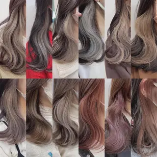 ミディアム カラー 🥞ベージュ系カラー 【すずきりほ】🥞のヘアスタイル