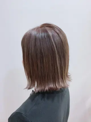 ミディアム カラー ノーブル美容室イオン高橋店所属・鈴木 純子のヘアスタイル