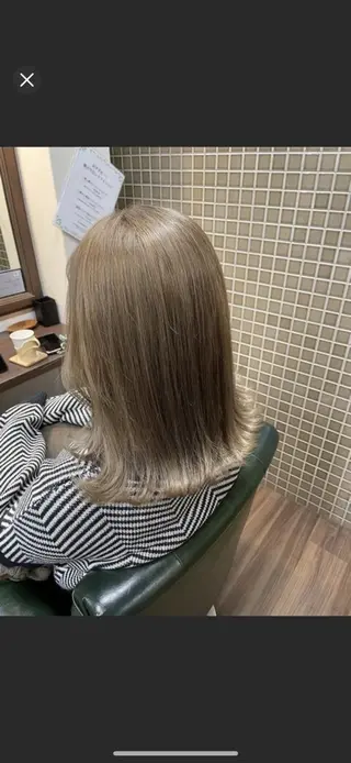 ミディアム 森 いずなのヘアスタイル