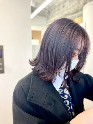 ショート カラー 🔵暗髪 特化🔵 梅田・増田のヘアスタイル