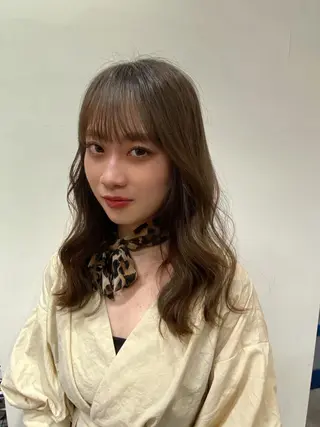 ミディアム てんてん/ 天坂　有里のヘアスタイル