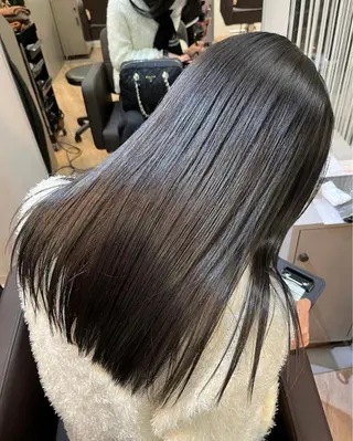 セミロング 加藤 優眞のヘアスタイル