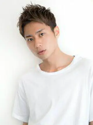ショート カラー パーマ メンズ 🚹メンズ専門🚹〓 💠RYOHEI💠のヘアスタイル