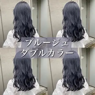 ミディアム カラー パーマ ヘアアレンジ メンズ キッズ ネイル マツエク・マツパ 🦋韓国風カラー🦋 こうせい原宿のヘアスタイル