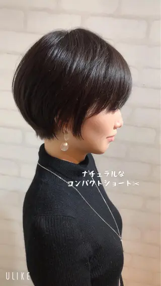 ショート hair relaxation drop所属・drop/鶴見 /西巻大のヘアスタイル