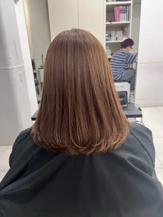 ミディアム kayo/カラー モデル募集中✨のヘアスタイル