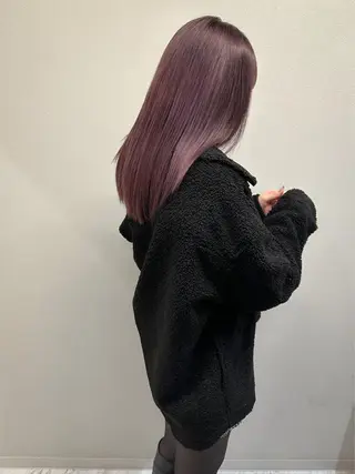 セミロング カラー ヘアアレンジ autre所属・大久保 ひでなりのヘアスタイル