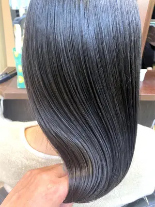 セミロング パーマ wa daのヘアスタイル