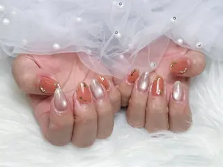 ネイル 【Eclat エクラ】nail&beauty所属・Eclat〔エクラ〕 MOEKA𝜗𝜚*のネイルデザイン