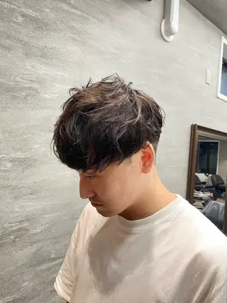 パーマ メンズ 🔷似合わせメンズ カットKUMA🔷のヘアスタイル