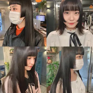 ロング 土屋かすみ✁︎. ꙳ 姫カットのヘアスタイル