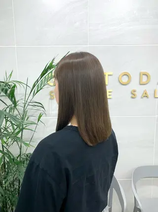 ミディアム カラー 本格ヘッドスパ🌿 ×ヘア 佐藤のヘアスタイル