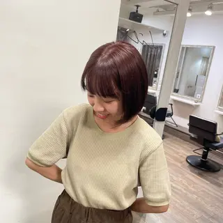 カラー 金城 二千夏のヘアスタイル