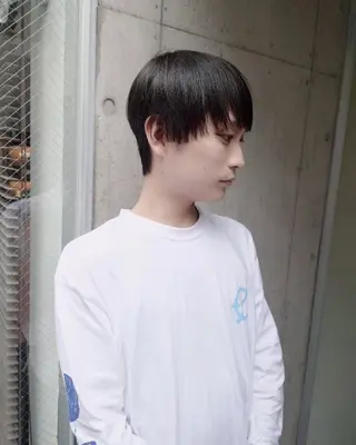 メンズ ショート Paddle所属・【メンズスタイル】 ﾏｴﾇﾏｷﾎのヘアスタイル