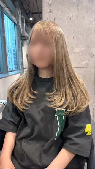 カラー 海外トレンドヘア🤍 sumireのヘアスタイル