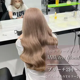 ロング カラー 🎨ブリーチ職人 店長Takaya🎨のヘアスタイル