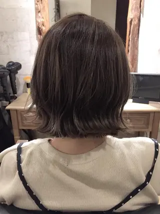 ショート カラー SALOWIN(サロウィン)広島並木通り所属・田村和範/似合わせ カラー/縮毛矯正のヘアスタイル