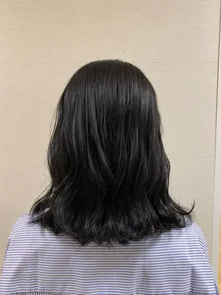 ミディアム カラー 高橋友里亜 /フリーランスのヘアスタイル