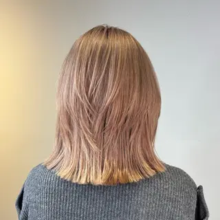 カラー 🎀ブリーチカラー/ Kano🎀のヘアスタイル