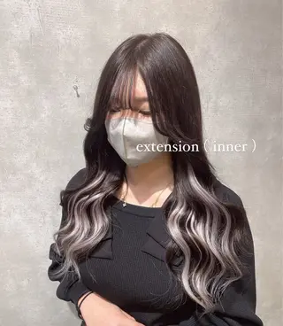 カラー 🖤ROSEL／ KUREA🖤のヘアスタイル