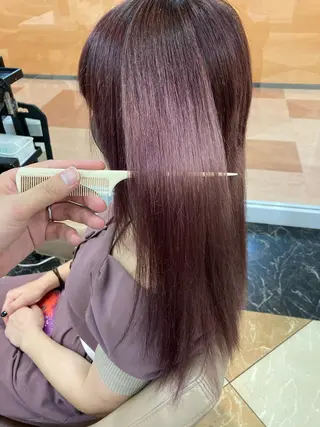 セミロング 髪質改善 阪口 雄佑のヘアスタイル