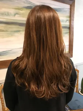 セミロング SHIAN八王子 🇫🇷山本実穂のヘアスタイル