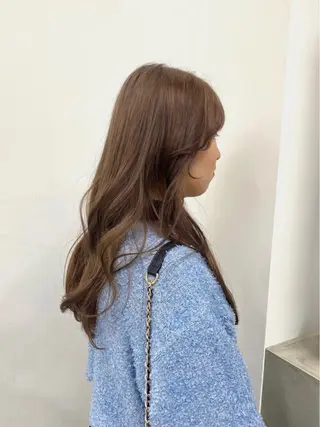 ロング サトウ リョウのヘアスタイル