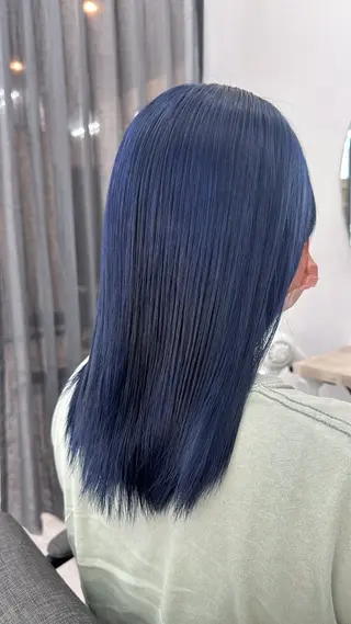 セミロング TELA HAIR 大網店所属・TELAHAIRマネ ージャー島袋昂也のヘアスタイル