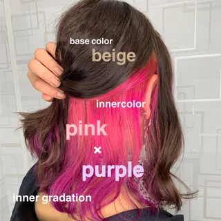 ミディアム カラー メンズ特化🔮 笠原慧のヘアスタイル