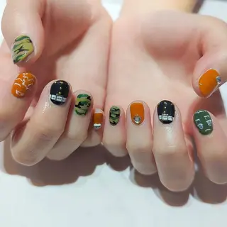 ネイル あ きのネイルデザイン