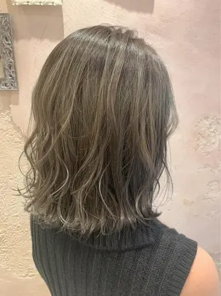 ミディアム カラー 💎似合わせカラー 💎石濱俊介のヘアスタイル