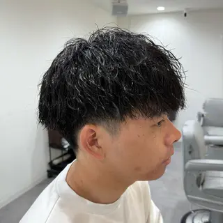 パーマ メンズ 高田 さくらのヘアスタイル