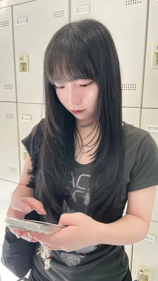 カラー 抜け感hair Mayu/ブリーチのヘアスタイル