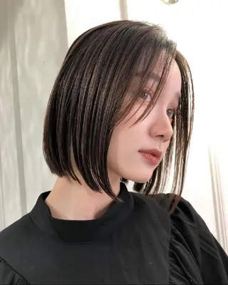 ショート あかね☆ヘアアレンジ /ボブ/縮毛矯正のヘアスタイル