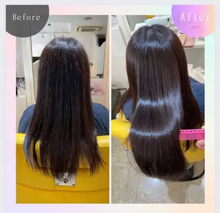 ロング 加納 和枝のヘアスタイル