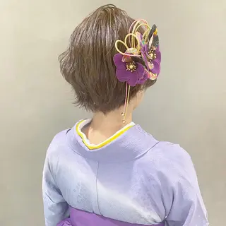 ショート ヘアアレンジ 奥山 沙季(大井町)のヘアスタイル