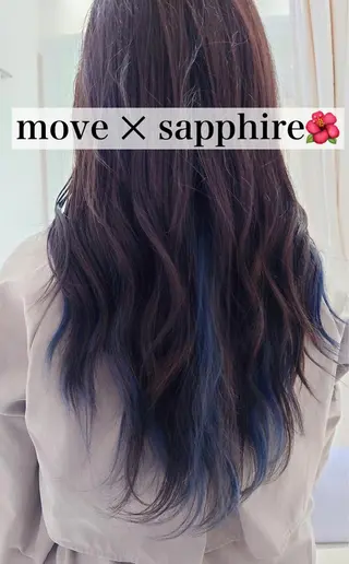 ロング カラー 峯 渉人のヘアスタイル