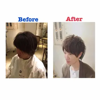 メンズ こう ちゃんのヘアスタイル