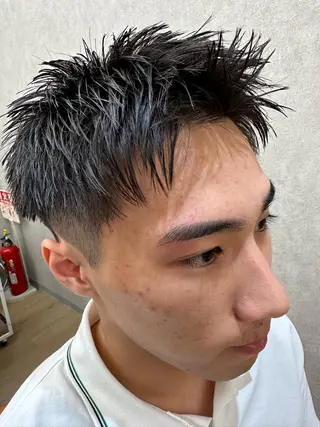 メンズ アイブロウ メンズサロンRomë 菜里のヘアスタイル