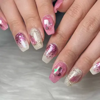 ネイル 【Yappy🌈】 💖P-tanaのネイルデザイン