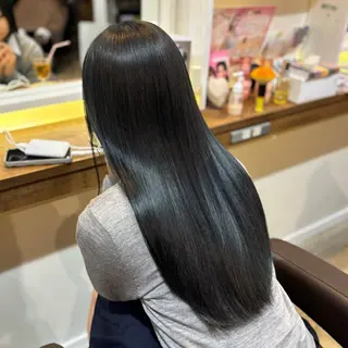 ロング 🎀ハイトーン/ 艶カラー/夕月🎀のヘアスタイル