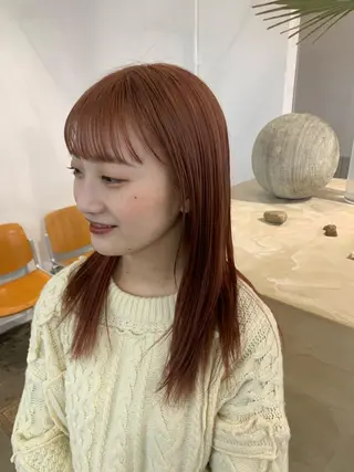 ロング カラー Terve. 水野 菜々香のヘアスタイル