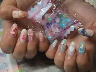 ネイル glaNje 福光のネイルデザイン