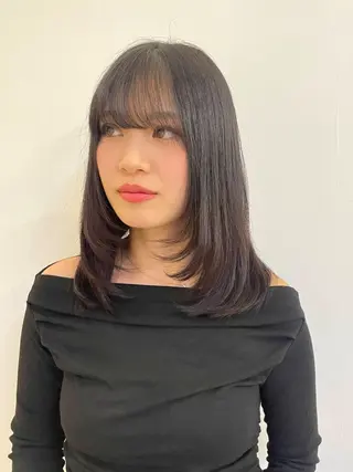 セミロング ruen 上通り　髪質改善＆ショートカット所属・💫熊本上通り💫 田口 紗羅のヘアスタイル