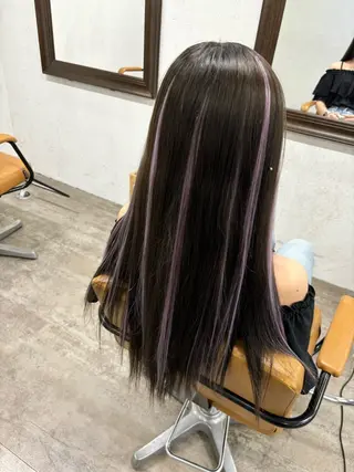 ロング ️🩵透明感カラー Yūka🩵のヘアスタイル