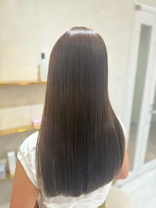ロング ✨艶髪職人艶カラー✨ 中本輝人のヘアスタイル